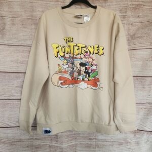 Warner Bros. The Flintstones 100th Anniversary Graphic Sweatshirt - XXL/2X